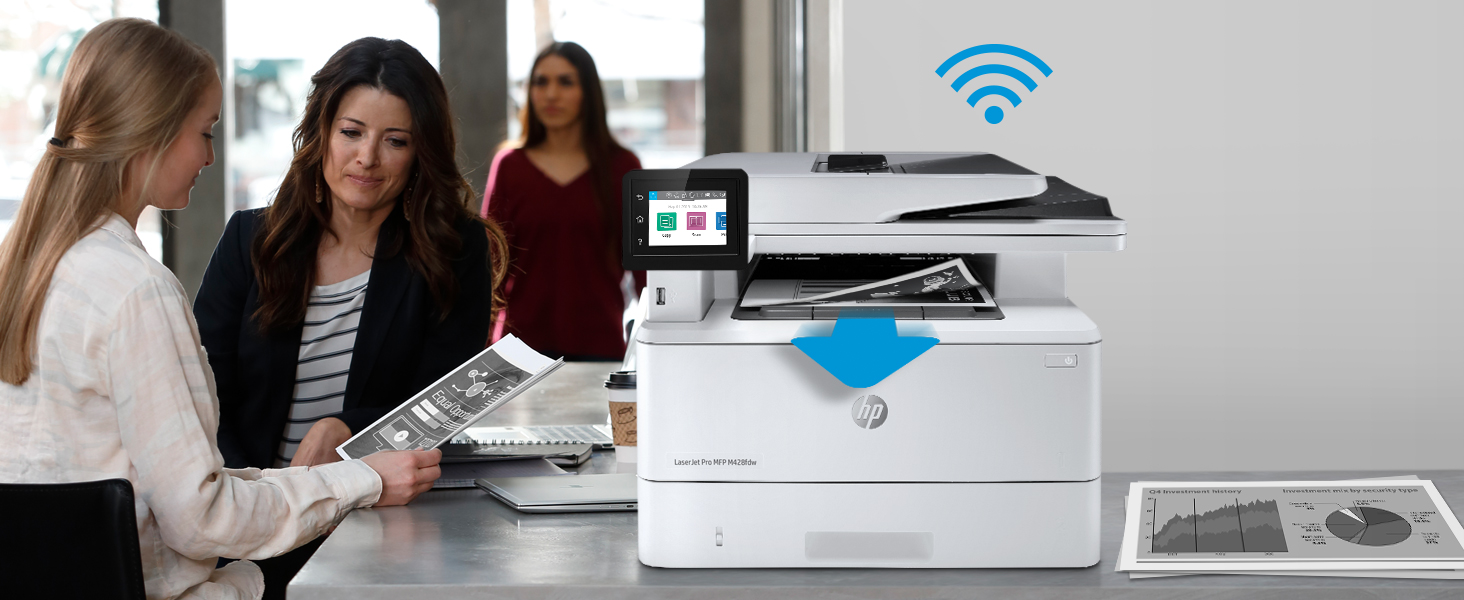 HP LaserJet Pro M428fdw All-in-One Monochrome Laser Printer (W1A30A ...