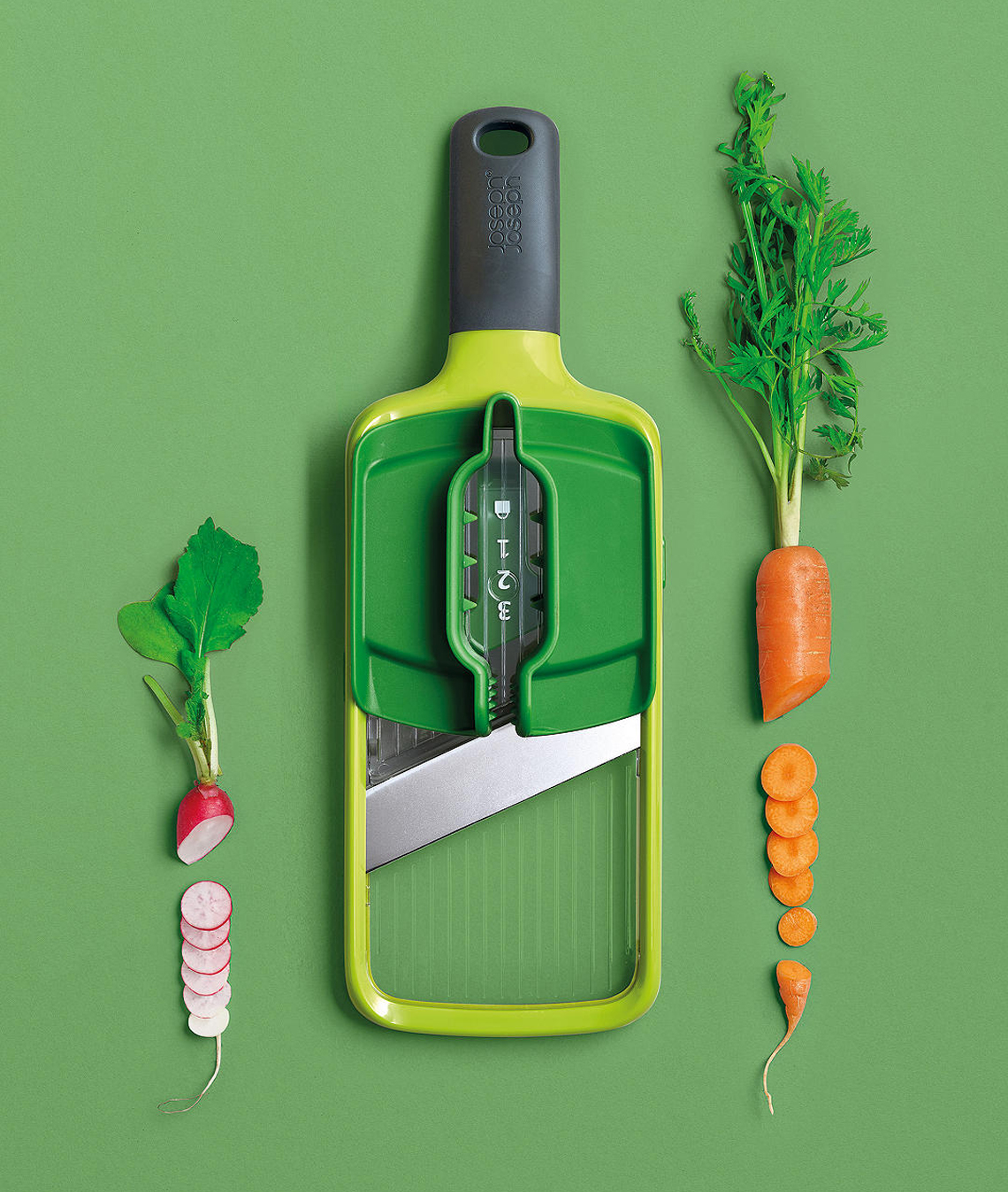 Joseph Joseph MultiGrip™ Handheld Mandoline Slicer with Food Grip and