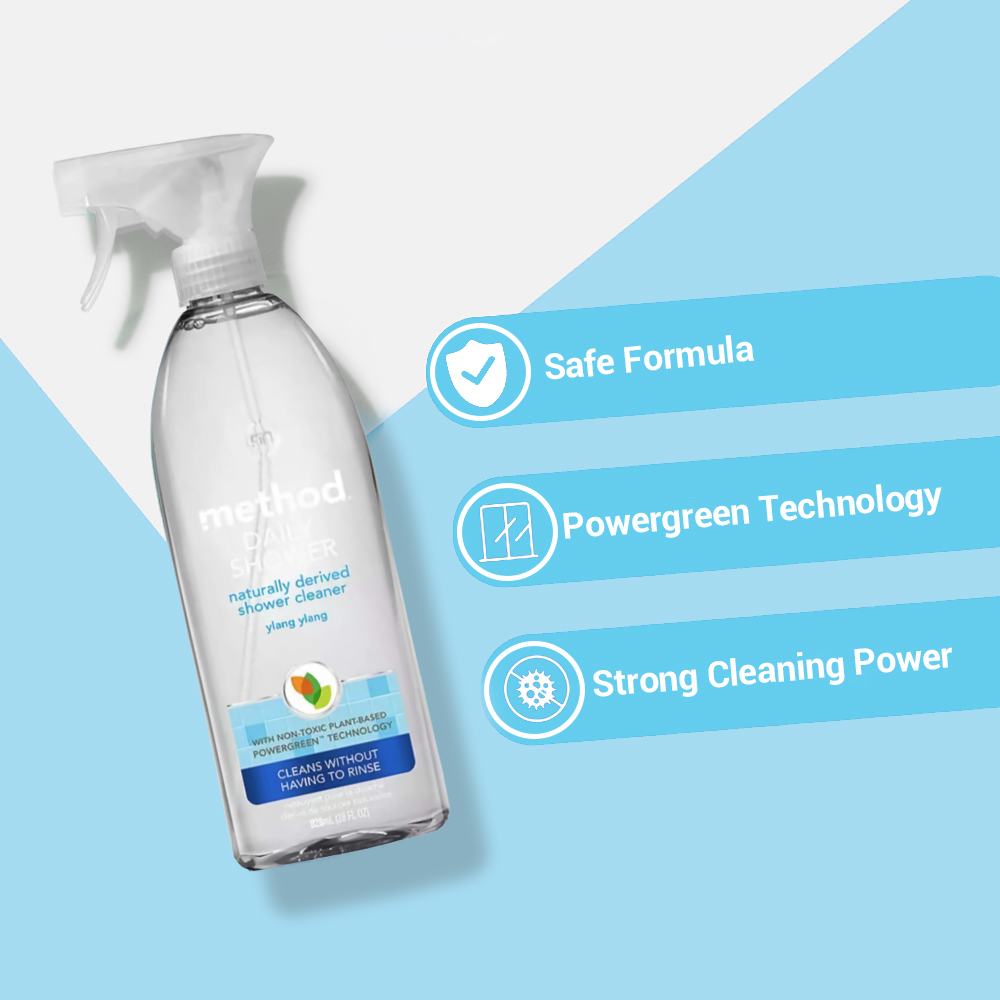 Method Daily Shower Spray Cleaner 828ML (28Oz)