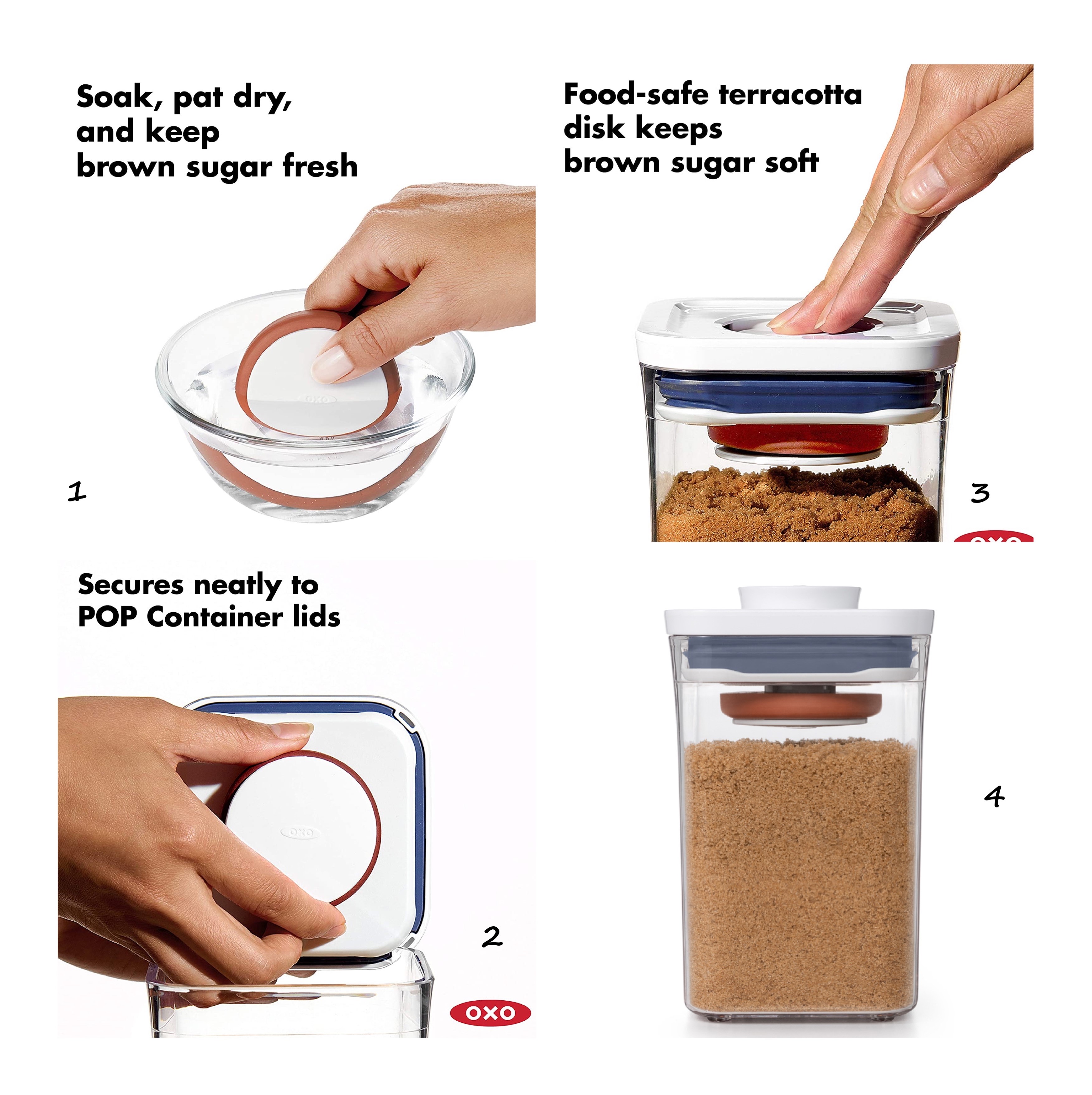 OXO POP 2.0 Brown Sugar Keeper