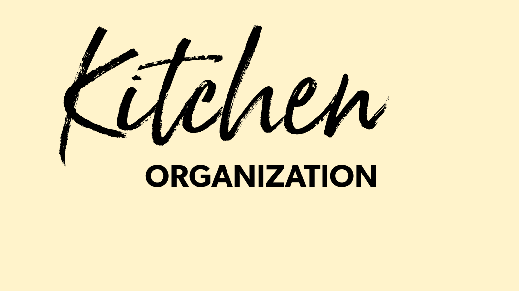 Kitchen Organizer & Storage