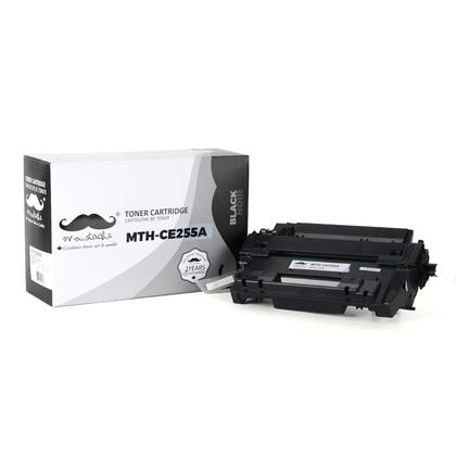 Compatible HP Laserjet P3015X Black Toner Cartridge - Moustache