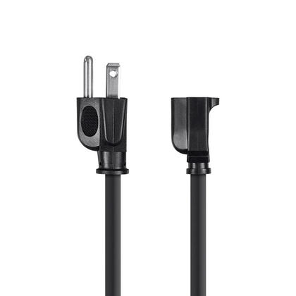 16AWG Power Extension Cord Cable, SJT 16/3C 13A/125V - Monoprice® - 2ft