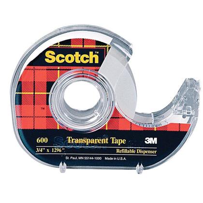 3M Scotch@ Transparent Adhesive Tape - Multi-sized