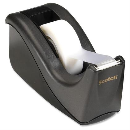 3M Scotch@ Desktop Tape Dispenser - Black / Silver