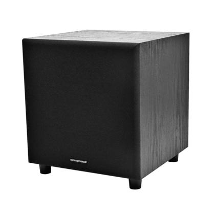 8-Inch 60-Watt Powered Subwoofer, Black - Monoprice®