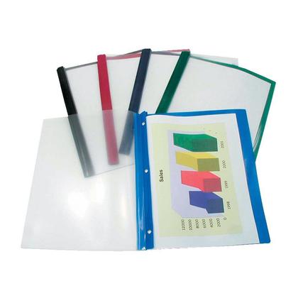 Winnable Translucent Polypropylene Three Fasteners Report Cover, 1 cover per pack - Assorted