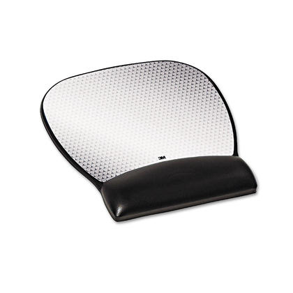3M Leatherette Large Gel Mouse Pad Wrist Rest (MW310LE) 768853