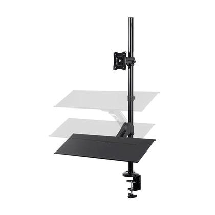 Sit-Stand Monitor and Keyboard Workstation - Monoprice®