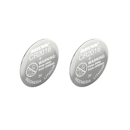 Rayovac 3V CR2016 Lithium Coin Cell Battery, 2-Pack