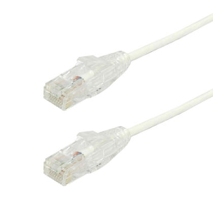 Cat6 UTP Ultra-Thin Patch Cable - White