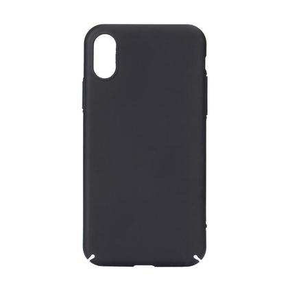 Ultra-Thin Protective Hard Case for iPhone X with Tempered Glass Screen Protector - PrimeCables®