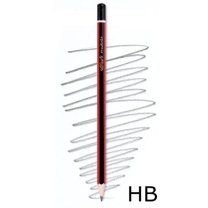 HB Wood Pencils, 12 pcs/Box - Moustache@