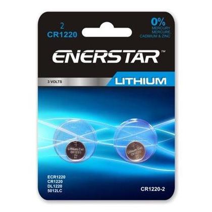 Cr1220 Lithium 3v Battery 2/pack