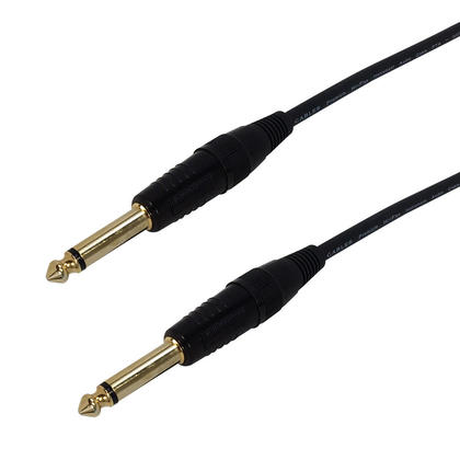 Premium TS Mono Male to TS Mono Male Instrument/Guitar Cable - 10ft