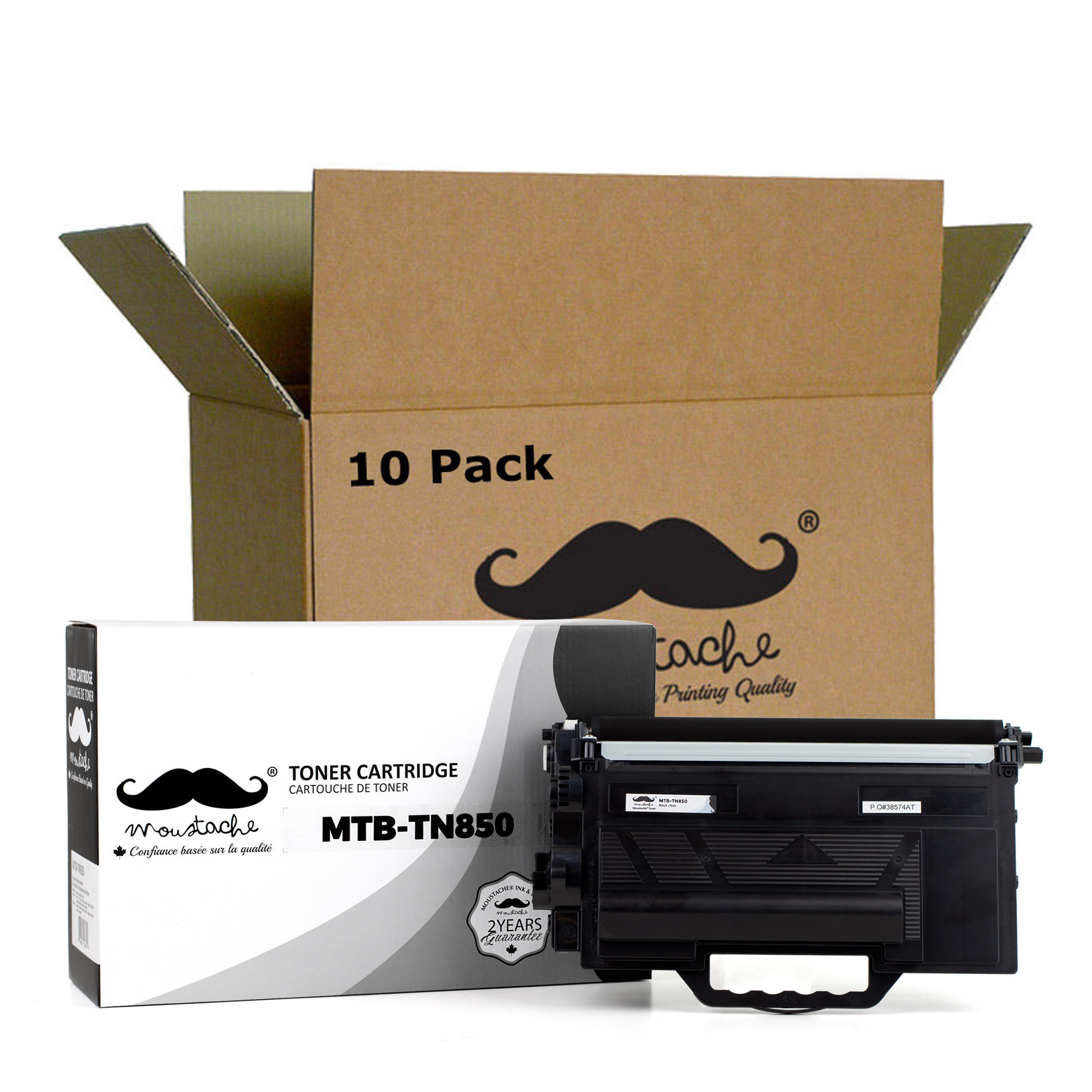 Mooho 2-Pack DR820 Drum Units – Compatible With Brother TN820/TN850 Printers