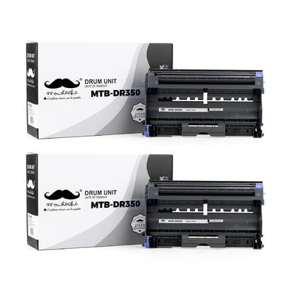 Compatible Brother DR350 Drum - Moustache - 2/Pack