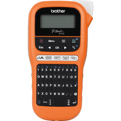 Brother@ PT-E110VP Electronic Labelling System
