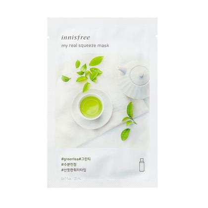 EAN 8809560234687 product image for We Remain Open Innisfree My Real Squeeze Mask, Thé Vert - 20ml. 1 pc | upcitemdb.com