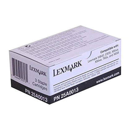 Lexmark 25A0013 Staple Cartridges 3/Pack