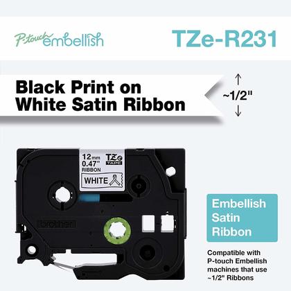 Brother TZER231 P-touch Decorative Ribbon