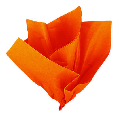 Orange Tissue Sheets, 26 x 20 Inches, 10ct