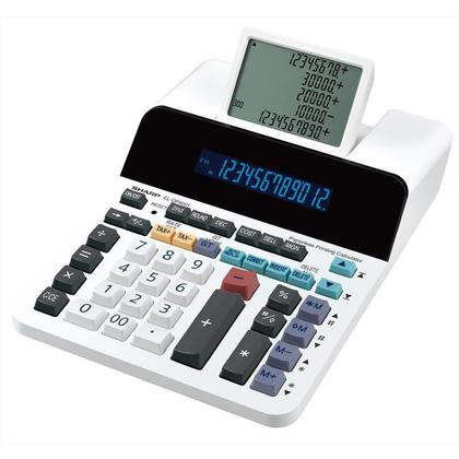 Sharp® 12-Digit Paperless Desktop Display Calculator ELDP9001