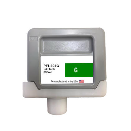 Compatible Canon PFI-304G 3856B001AA Green Ink Cartridge
