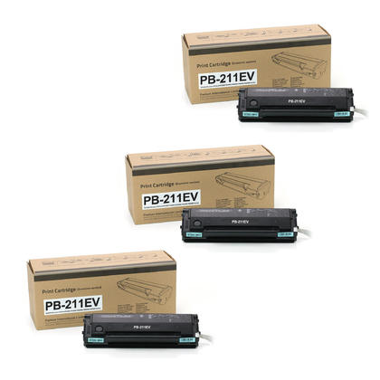 Pantum PB-211EV Black Toner Cartridge (Economic Version) - 3/Pack