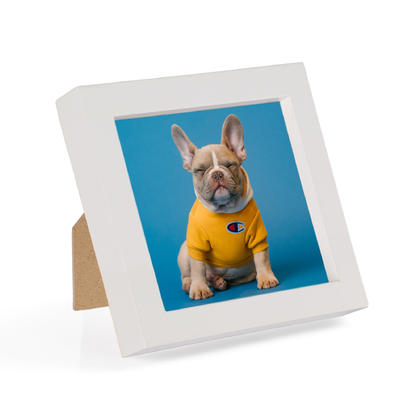 13-Inch Square Poster Frame for Decor - White