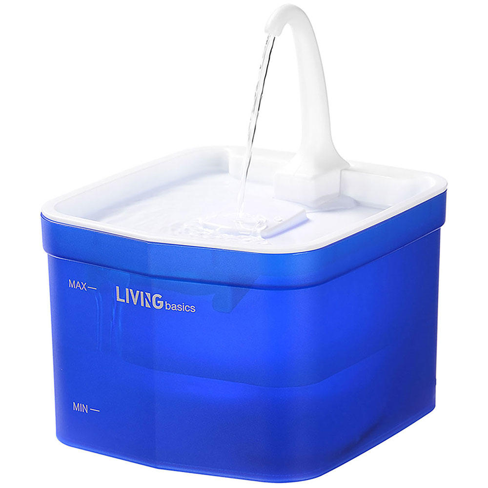 H2EAU Fresh & Clear Elevated Dog and Cat Water Dispenser, 6L