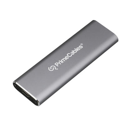 Aluminum USB3.1 Type-C 10Gbps PCIe NVMe M.2 SSD Enclosure Adapter - PrimeCables®