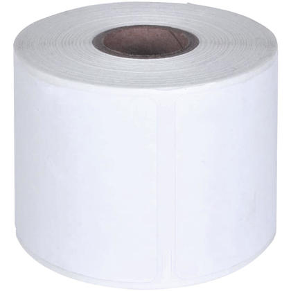 Dymo 30857 Name Badge Adhesive Labels, 2-1/4" x 4", Black On White, 250 Labels/roll, Compatible