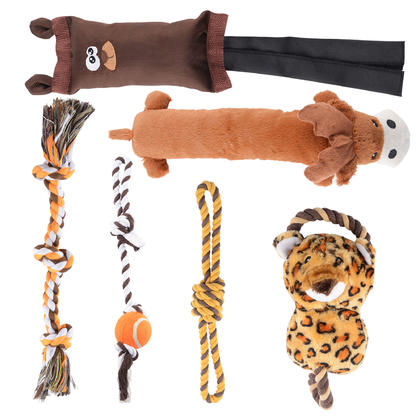 6 Pack Dog Toys